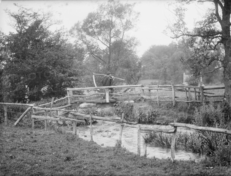 A farm labourer near Temple Guiting, Gloucestershire, 1895