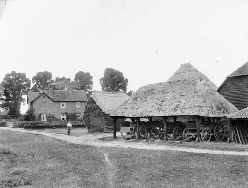 Church Farm House, Waltham St Lawrence, Berkshire, c1860-c1922
