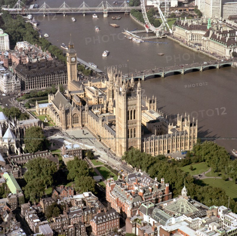 The Houses of Parliament, Westminster, London, 2002