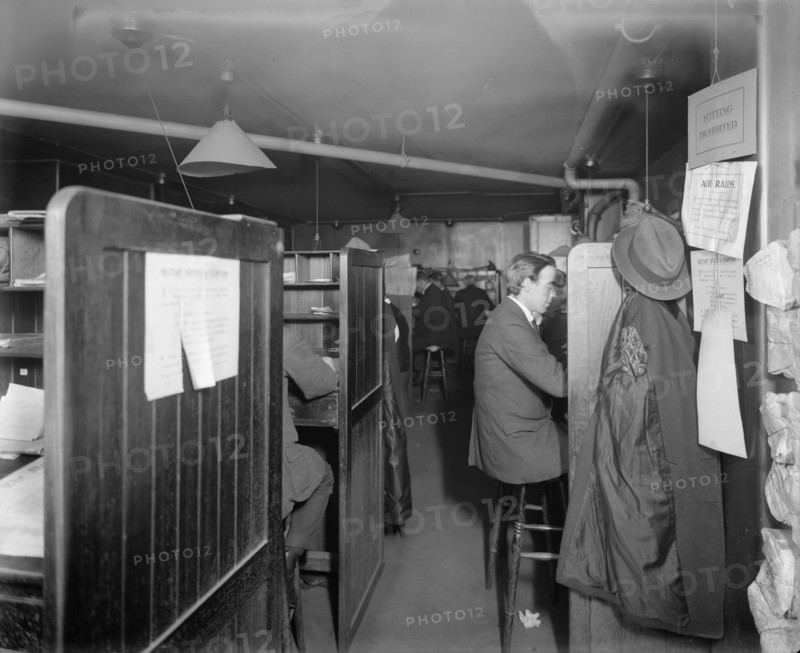 Journalists, The Morning Post, London, November 1920