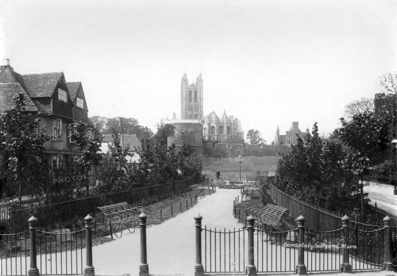 Canterbury Cathedral, Canterbury, Kent, 1890-1910