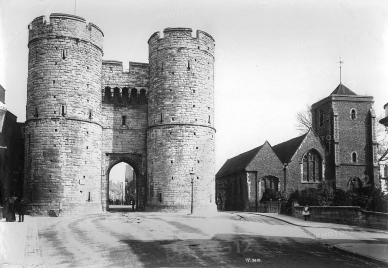 Westgate, Canterbury, Kent, 1890-1910
