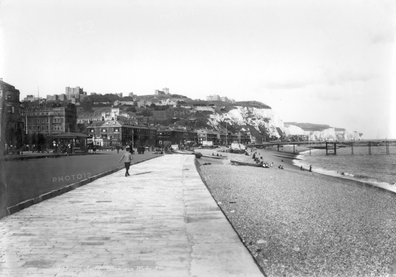 The Esplanade at Dover, Kent, 1890-1910