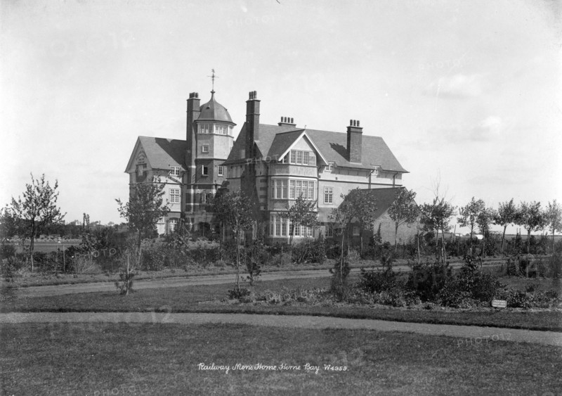 Railwaymen's Convalescent Home, Herne Bay, Kent, 1890-1910