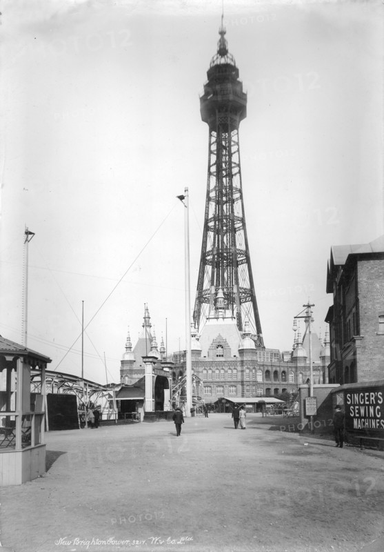 New Brighton Tower, Wallasey, Cheshire, 1890-1910