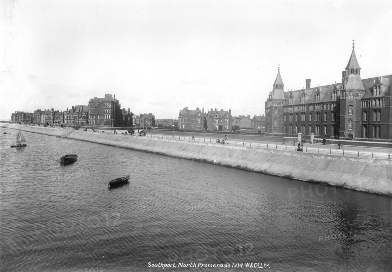 The North Promenade, Southport, Lancashire, 1890-1910