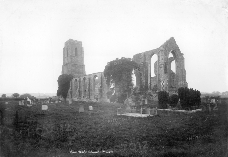 St Andrew's Church, Covehithe, Suffolk, 1890-1910