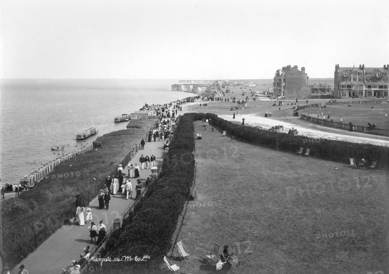 The front at Margate, Kent, 1890-1910