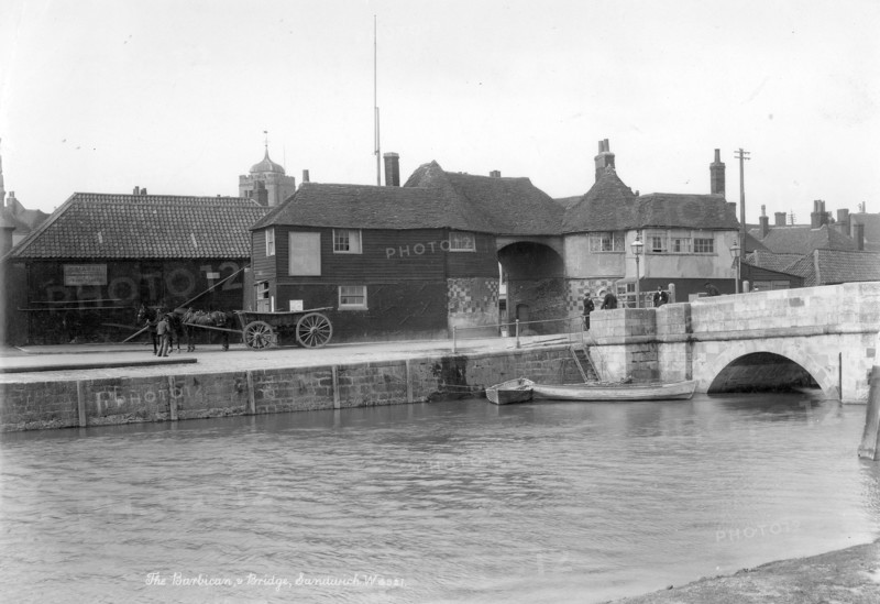 The Barbican, Sandwich, Kent, 1890-1910