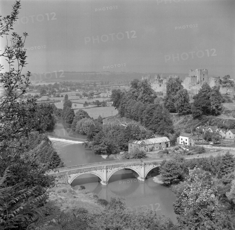 Dinham Bridge, Ludlow, Shropshire, 1945-1980