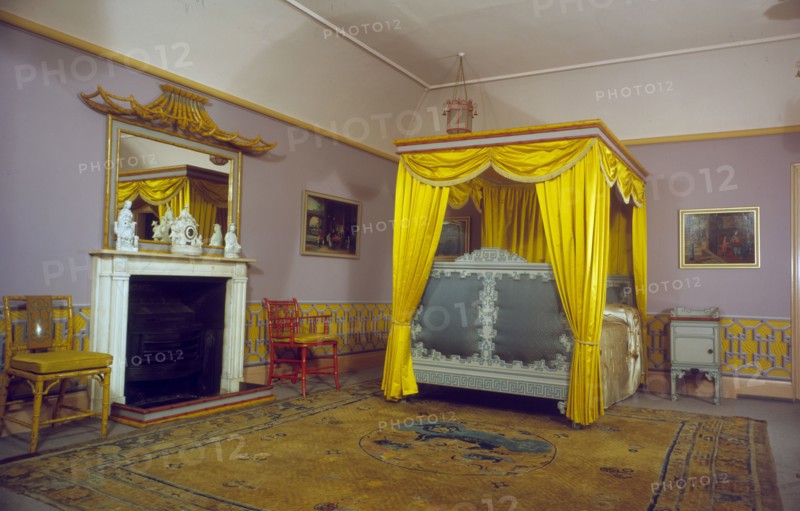 Bedroom, Royal Pavilion, Brighton, East Sussex, 1960s