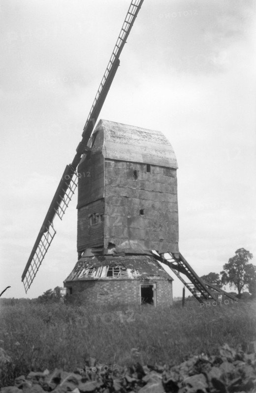 Riseley Windmill, Riseley, Bedfordshire, 1933