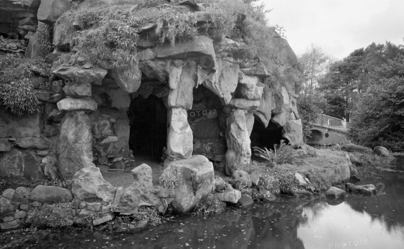 Grotto at Ascot Place, Winkfield, Berkshire, 1945