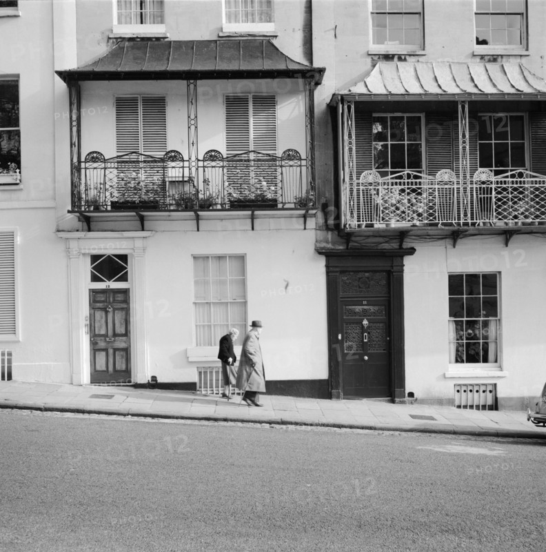 Sion Hill, Clifton, Bristol, 1945