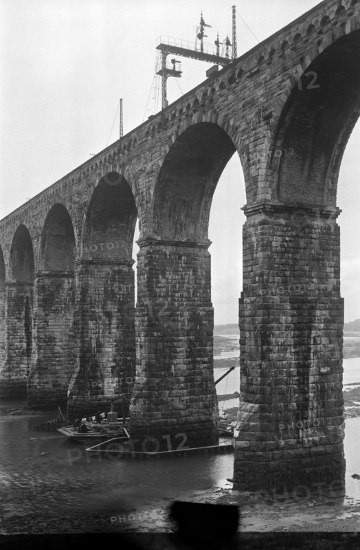 Royal Border Bridge, Berwick upon Tweed, Northumberland, c1945-1980