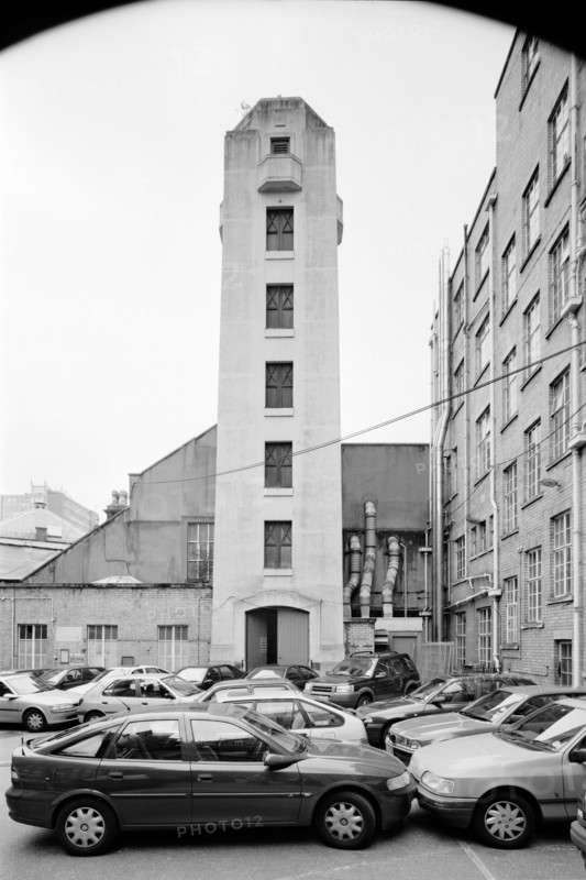 Tower, old fire station, Silver Road, Bristol, 2000