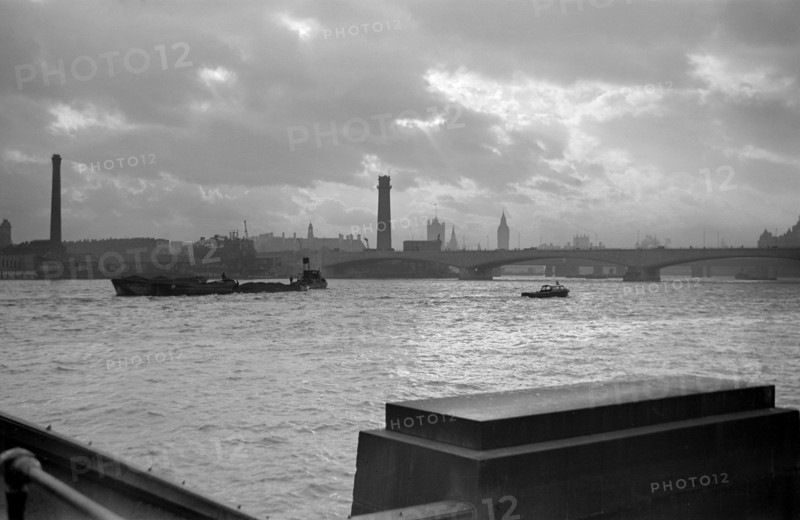 River Thames, Lambeth, London, c1945-1951