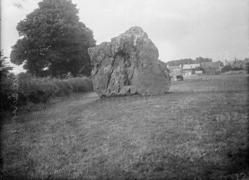 The Gateway Stone, Avebury Stone Circle, Avebury, Wiltshire, c1860-1922