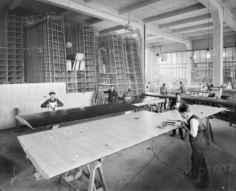 First World War Aircraft Works, Waring & Gillow, Hammersmith, London, 1914-1918