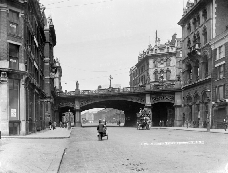 Holborn Viaduct, City of London, c1870-1900