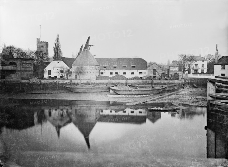 Swan Wharf, Fulham, London, 1878