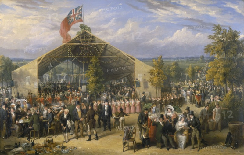 'The Annual Fête of Licensed Victuallers' School', 1831. Artist: EF Lambert