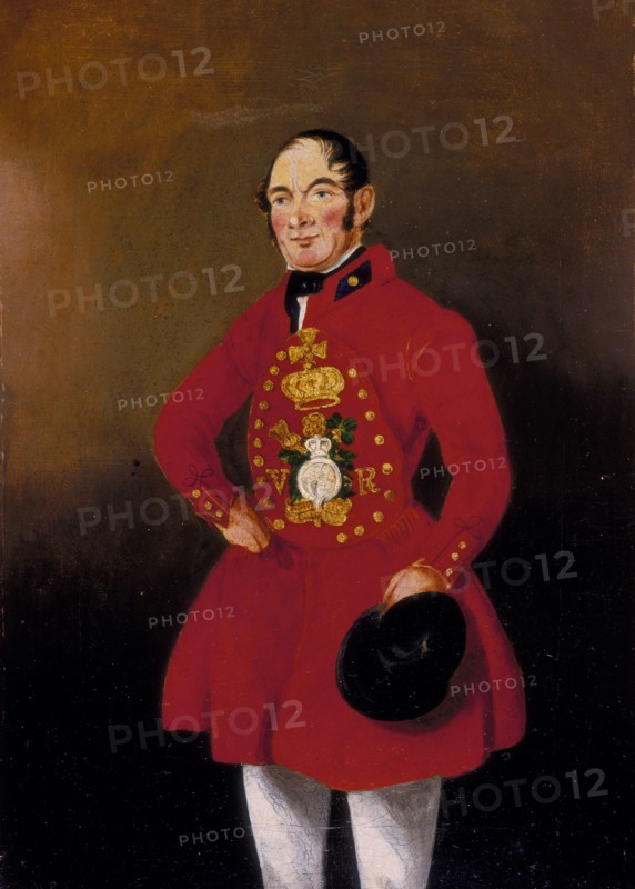 'Portrait of a Royal Bargeman', 1843. Artist: WR Noble