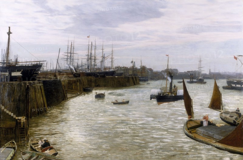 'Blackwall', 1872. Artist: Charles Napier Hemy