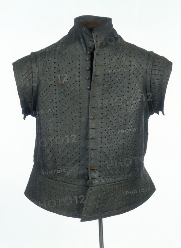 A youth's brown leather jerkin, c1555-c1565. Artist: Unknown