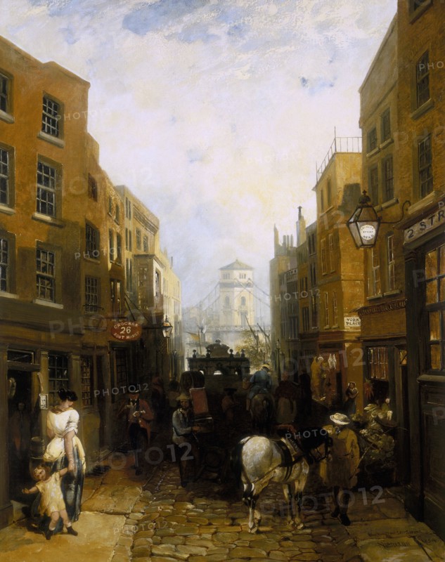 'Buckingham Street, Strand', 1854. Artist: Edmund John Niemann