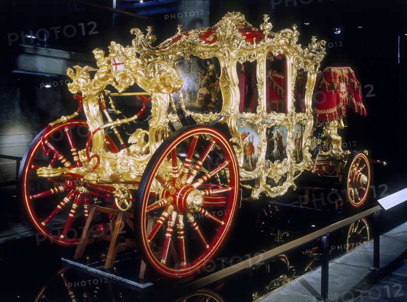 Lord Mayor of London's coach, 1757. Artist: Unknown
