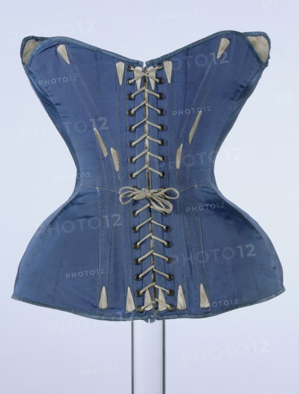 Back view of a corset, c1851. Artist: Unknown