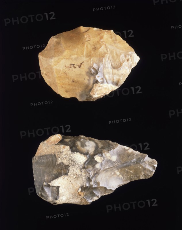 Prehistoric handaxes. Artist: Unknown