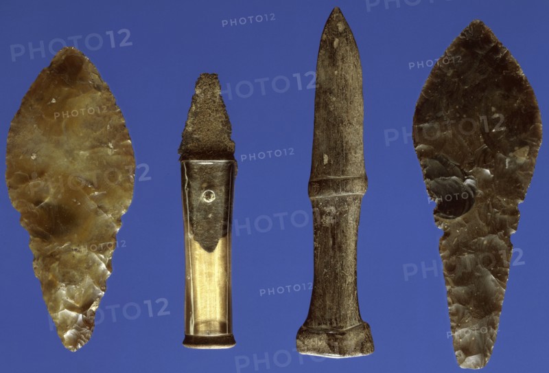 Bronze Age daggers. Artist: Unknown