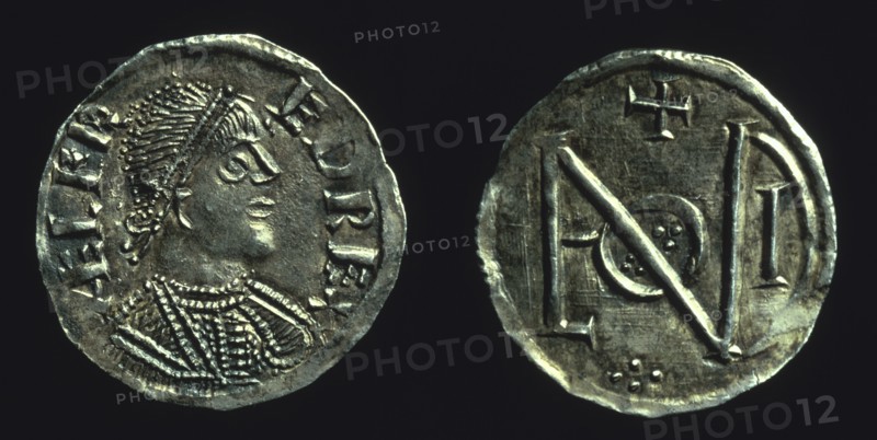 Silver penny of King Alfred, c886-c899. Artist: Unknown