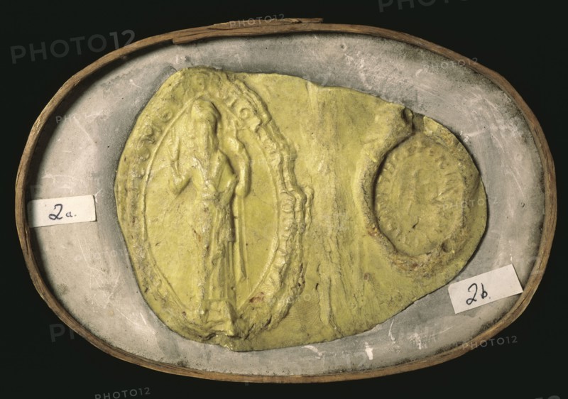 Seal of St Bartholomew's Hospital, (c12th century?). Artist: Unknown