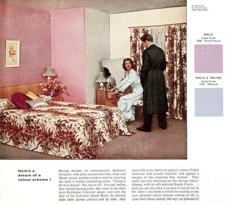 'Here's a dream of a colour scheme!', 1950s. Artist: Unknown