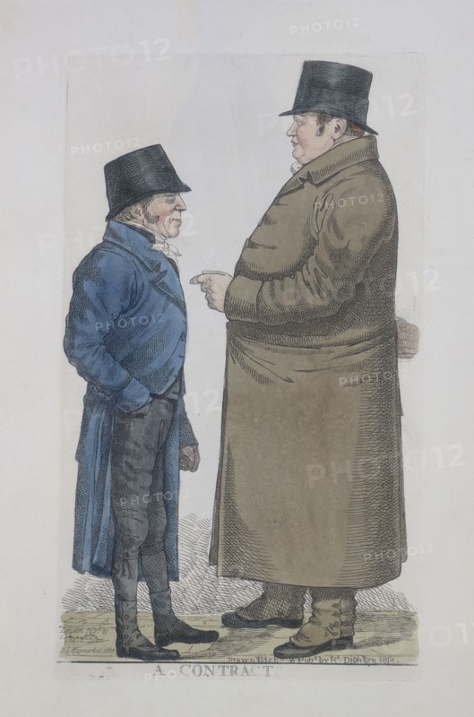'A - Contract', 1818. Artist: Richard Dighton