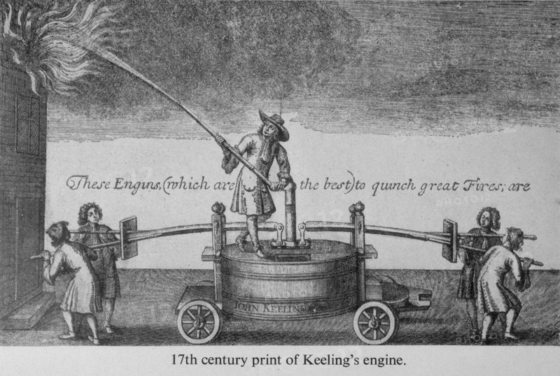 Keeling's Engine, 17th century. Artist: John Keeling