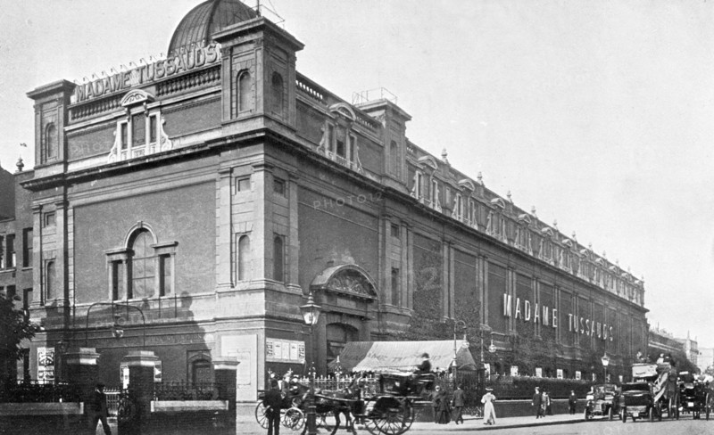 Madame Tussaud's, Marylebone Road, Westminter, London, possibly late 19th century. Creator: Unknown.