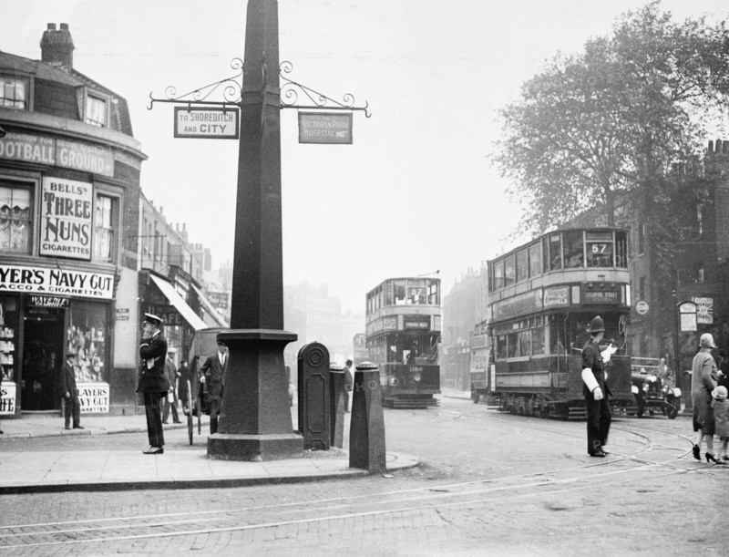 Cambridge Heath Road, Hackney, London, 1930. Artist: Unknown