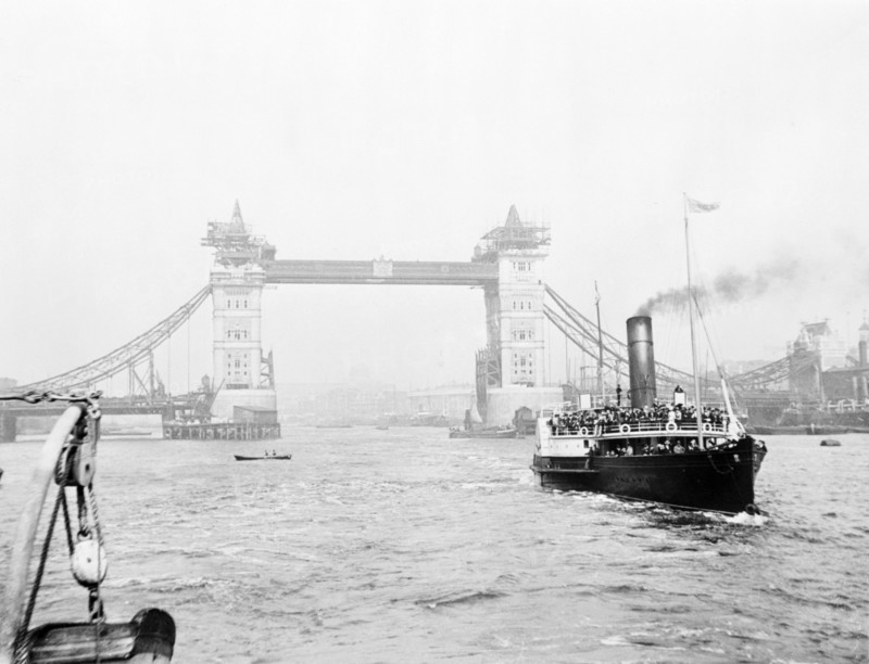 Tower Bridge, Tower Hamlets, London, 1960s. Artist: Unknown