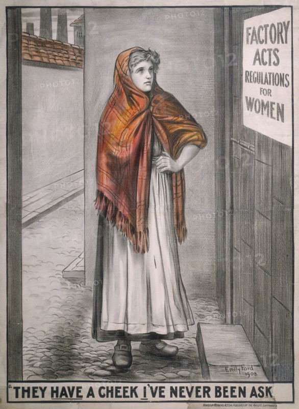 They have a cheek I've never been asked, 1908. Artist: Emily Ford