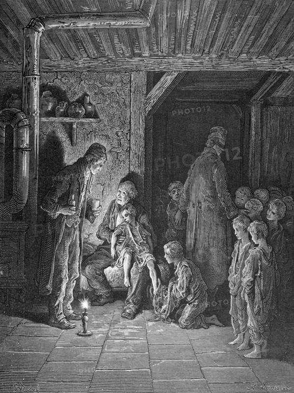 'Found in the Street', 1872. Creator: Albert Doms.