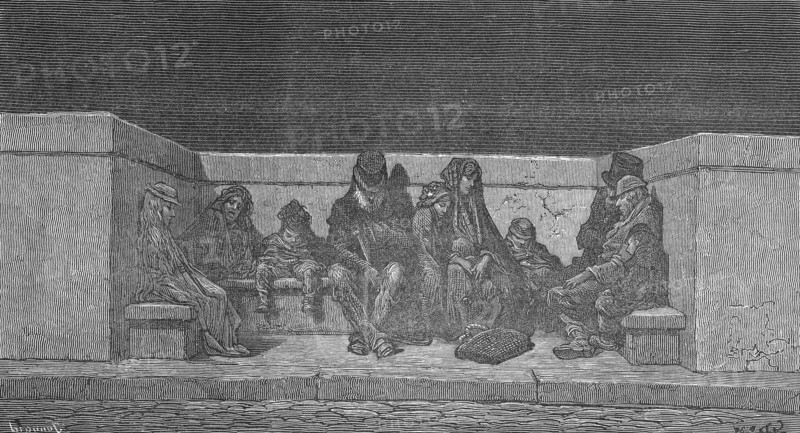 'Asleep Under the Stars', 1872. Artist: Jonnard
