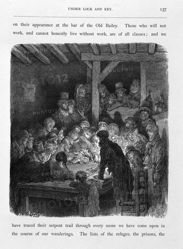 'Thieves Gambling', 1872. Artist: Jolier