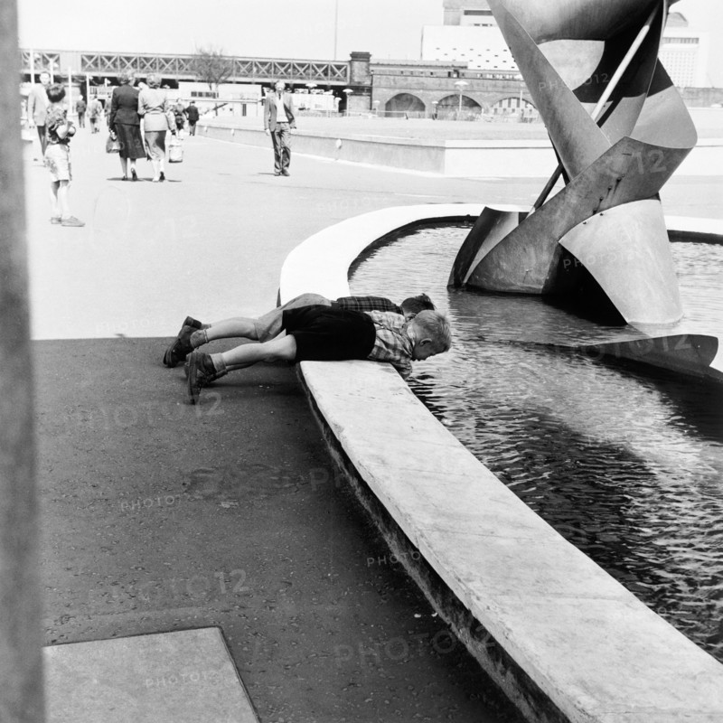 South Bank, London, 1956. Artist: Henry Grant