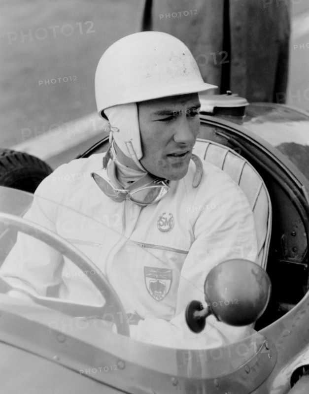 Stirling Moss, (c1955?). Artist: Unknown