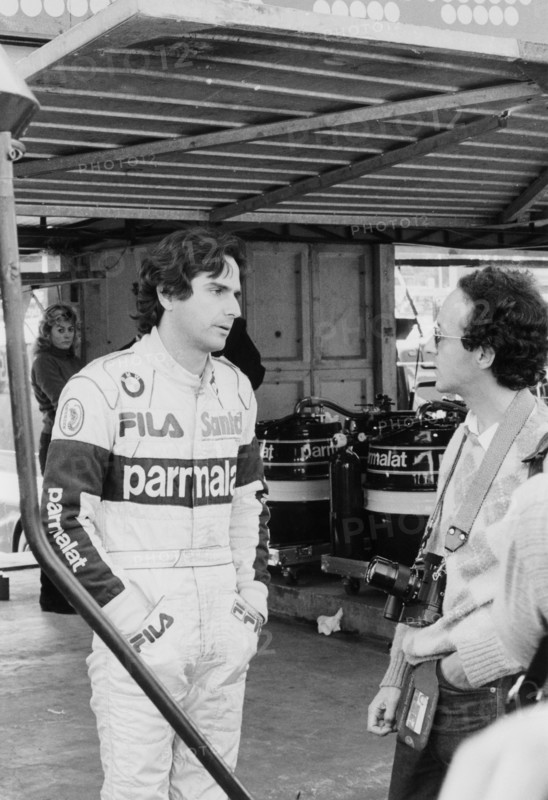 Nelson Piquet, Grand Prix of Europe, Brands Hatch, Kent, 1983. Artist: Unknown