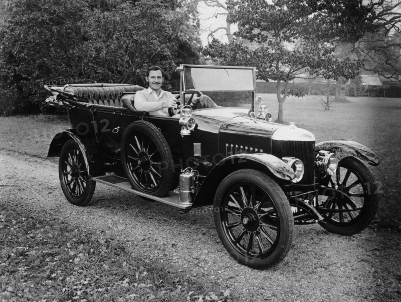 Graham Hill in a 1913 Newton Bennett, c1965-c1975. Artist: Unknown